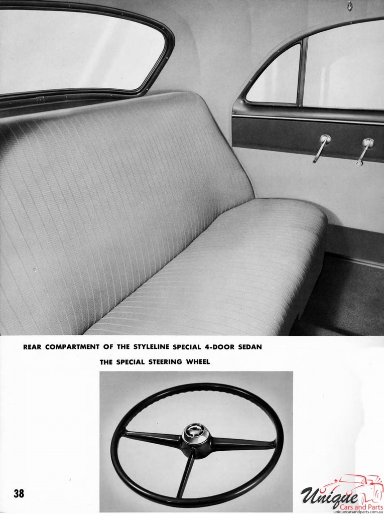 1951 Chevrolet Engineering Features Booklet Page 39